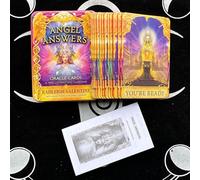 Tarocchi Oracle Cards con Iron Box, 44 carte, manuale di istruzioni in inglese, 9,7 x 6,9 cm (Romance Angel Oracle)