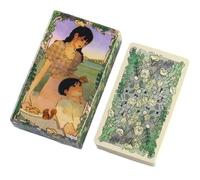 Tarocchi Oracle Deck Cards - Tuffati nella divinazione per maghi e amici | Carta premium con illustrazioni vivaci, guida di istruzioni inclusa, gioco da tavolo per letture spirituali e interpretati di