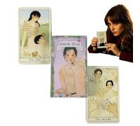 Tarocchi per principianti, coppie amano le carte dei tarocchi | Giochi portatili Strumenti di gioco per uomini donne meditazione predizione della , divinazione, esplorazione spirituale