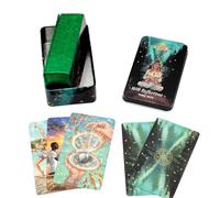 Tarocchi per principianti - Mazzo di carte dei tarocchi | Carte di divinazione del destino | Gioco di predizione della | Destino Divinazione Fortune Telling Wild Reflections Tarocchi Deck per