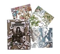 Tarocchi per principianti, mazzo di divinazione da 78 carte con guida | Carte illustrate con istruzioni facili da seguire, set di tarocchi portatili per apprendimento, meditazione e intuizione