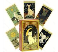 Tarocchi per principianti,tarocchi carte - Cats Rule The Earth,Tarocchi Carte con Manuale per Principianti, Tarocchi Classici con Numeri Moderni e Nomi delle Carte in e in Inglese