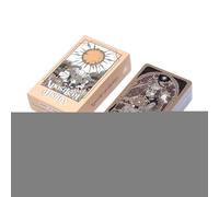 Tarocchi, potenziato coinvolgimento del giocatore, 1 set, carte oracolo spirituale, mazzo divinazione divinazione, facile da usare, per principianti, uomini e donne