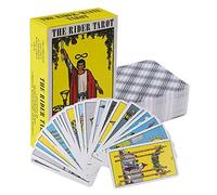 Tarocchi rider waite con Guida, Tarot Adatti Ai Principianti, 78 carte di tarocchi Rider per la divinazione, inglese tarot cards, giochi di carte per feste