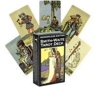 Tarocchi rider waite, Tarot Adatti Ai Principianti con istruzioni elettroniche, 78 carte di tarocchi Rider per la divinazione, inglese tarot cards, giochi di carte per feste