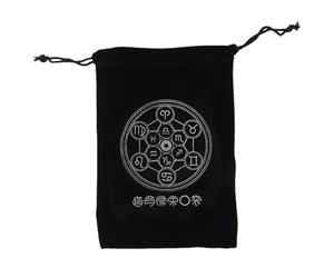Tarocchi s s - Set di carte di tarocchi misteriose e magiche nere, durevoli per gioco da tavolo di divinazione delle streghe, regalo