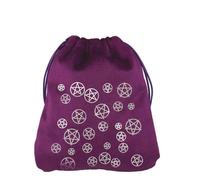 Tarocchi Sacchetti di stoccaggio di carte con coulisse Dices Holder Organizzatori Gioielli Dadi Sacchetti Regali Sacchetto di Imballaggio Deck Holder Sacchetto Coulisse, Viola 7
