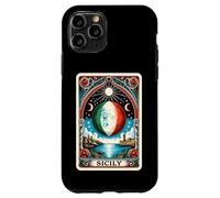 Tarocchi Siciliani Con Luna Italiana In Sicilia Custodia per iPhone 11 Pro