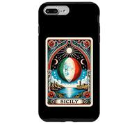 Tarocchi Siciliani Con Luna Italiana In Sicilia Custodia per iPhone 7 Plus/8 Plus