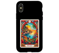 Tarocchi Siciliani E Costa Siciliana Custodia per iPhone X/XS