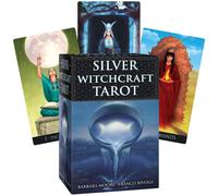 Tarocchi Silver Witchcraft Premium Con Bordo Argento 78 Carte LO SCARABEO