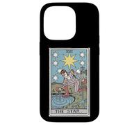 Tarocchi The Star/Star Man Card/Arcane Magic Deck Custodia per iPhone 14 Pro