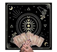 Tarocchi Tovaglie - Tarocchi Da Leggere, Tarocchi Alart Youch | Tovaglie Rettangolari Da 1,57 Piedi Atmosfera Misteriosa E Simboli Occulti Mistici, Decorazione Per L'esterno, All'interno, A Casa,
