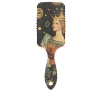 Tarocchi Vintage antistatico spazzola per capelli bagnati Progettato massaggio del cuoio capelluto per la perdita dei capelli con manico ergonomico cepillo anti crespo para cabello