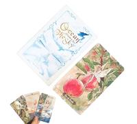 Tarocchi vintage, Tarocchi originali completi, mazzo e guida per compagni di ompleanni Riunioni di famiglia Amici Avventura Meditazione Lettura di viaggio a casa, Set di mazzi classici 1 confe