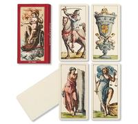 Dal Negro - Tarocchini di G.M. Mitelli, Carte Tarocchi con Libretto in Italiano, Mazzo Tradizionale per Cartomanzia Completo e di Alta Qualità, per Principianti e Avanzati