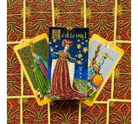 Tarocco MEDIEVAL 78 Carte lo scarabeo Divinazione Esoterica Set
