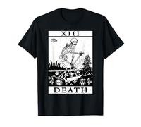 TAROCCO VINTAGE T SHIRT, DEATH CARD, OCCULT, TAROCCHI Maglietta