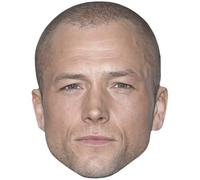 Taron Egerton (Buzz Cut) Big Head. Più grande della maschera di vita.