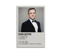 Taron Egerton, poster artistico da parete per soggiorno, camera da letto, 40 x 60 cm, senza cornice