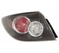 TarosTrade 41-0260-L-48378 Luce Di Stop Nera Esterna Per 5 Porte Dopo Il 2007 E-Mark Lato Sinistro