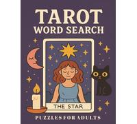 Tarot and Astrology Word Search Puzzle Book: 55 Puzzles Exploring Zodiac Signs, Planetary Symbols, and Tarot Connections - 8.5 x 11 BIG FONTS