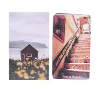 Tarot Card Deck, Architectural Objects Board, 78 Cards with Easy Use, Spiritual Care Accessory with Strong Function, Handy Aid for Family Night Party Holiday Gathering Outdoor Indoor Occult