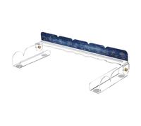Tarot Card Holder - Acrylic Display Rack, Clear Slotted Organizer with Angled View Panel & Compact Structure for Daily Guidance, Spiritual Rituals, Meditation Practice and Reading Session