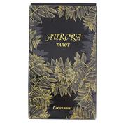 TAROT CARD, SET DECCHI, giochi da tavolo, 78 luci polari Fortune raccomandata, gioco in famiglia con strumenti di divinazione del destino, include significati per principianti e intrattenimento di ori