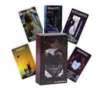 Tarot Cards 78 pezzi Love Theme - Beginner Oracle Deck for Couples | Positive Spirit Guidebook with Illustrated Spreads & Storytelling Rituals for Christmas Seasons Reading and Spiritual Learning