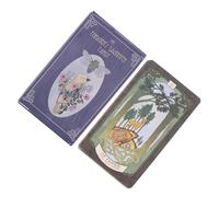 Tarot Cards Beginners, 78PCS Forager’s Daughter Deck, Divination Tools with Balanced Grip, Compact Utility with Sturdy Texture, 4.13x2.48 inches Spiritual Accessory, Practical Aid for English Reading