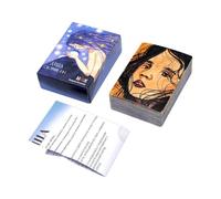 TAROT CARDS DEAT, Strumenti di divinazione, set di carte per la Fortune, Design da gioco con guida per la lettura del destino, accessorio per l'intrattenimento spirituale per adulti per bambini feste