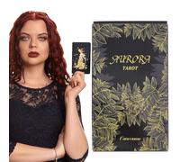Tarot Cards Deck | 78 Polar Lights Tarot Cards Deck | Family Game, Fate Divination with Meanings on Them for Beginners & Professional Players
