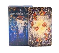 Tarot Cards Deck, Party Board Game, Portable Divination Tool ol, English Version Set, Entertainment Fortune Telling, Spiritual Gear for Friends, Families, Collectors, 10,5 x 6,2 cm