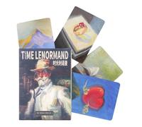 Tarot Cards Deck Set, Fate Divination Board, Beginner Tool with Spiritual Guidance, Compact Pack Utility with Easy Carry, Divination Accessory, Longtail Meditation Aid for Family Use