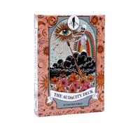 Tarot Cards Deck - Unique Tarot Cards | 37X 12x18cm Funny Courage Deck with Positive Spirit, High-Definition Paper with Astrology Symbols, Fortune Telling Set for Daily Reading Adventure