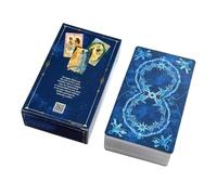 Tarot Cards, Retro Deep Connection Fortune Telling Deck, 86 Piece Decision Making Oracle Set, Engaging Spiritual Guidance Tool for Men Women Friends Home Travel Party Journaling Dating Meditation