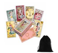 Tarot De Luz Mazzo Di Carte E Borsa Fournier Esoterico Divinazione Saraiba NUOVO