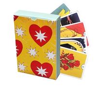 TAROT DECK, Biglietti di orientamento spirituale per divinazione, giochi da tavolo per amici di casa Famiglia per adulti adolescenti di viaggio per le feste di lettura di letture, 36 pezzi, 3.54x2,36