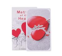Tarot Decks Unique, Family Game Oracle Cards, 4.13x2.44 Inches Matter of the Heart Beginner Tarots Set, 54 Playing Cards for Fortune Telling, Self Discovery, Intuition, Card Games