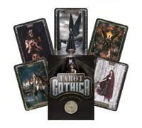TAROT GOTHICA Mazzo 78 Carte E Libro Guida Schiffer Publishing Nero Nuovo