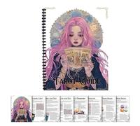 Tarot Guide Book, 2025 Beginner Deck Companion and Planner, Informative Learning Guidebook, Birthday Gift Spiritual Growth, Tarot Reading Journal for New Practitioners