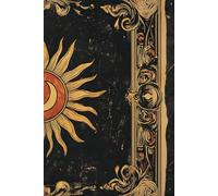 Tarot Inspired Clean Sketchbook: Size 6x9", white paper with 110 simple clean pages. All purpose use for your sketches or notes.