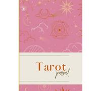 Tarot Journal. Beautiful Celestial Journal To Record Your Tarot Readings. Large Tarot Journal Notebook 7x10” 120 pages. Great Gift For All Tarot Practitioners.