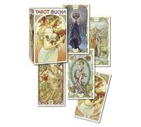 Tarot Mucha: 78 Full colour cards and 16 page guide booklet by Pietro Alligo;Illustrated by Giulia F. Massaglia;Barbara Nosenzo(2014-09-30)