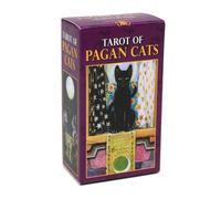 Tarot Of Pagan Cats:Tarocchi per principianti,tarocchi carte - Cats Rule The Earth, Tarot Deck : 78 Full Colour Tarot Cards and Instructions
