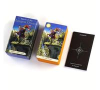 Tarot of the Longest Dream, Mazzo di 78 Carte con Guidebook, Set Completo per Divinazione e Meditazione