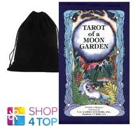 Tarot Of The Moon Garden Deck Cards Esoteric US GAMES SYSTEMS With Velvet Bag