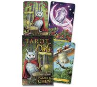 Pamela Chen Elisabeth Alba Tarot of the Owls Mini Deck (Mixed Media Product)