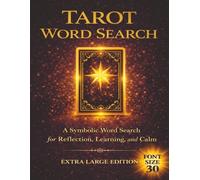 Tarot Word Search Large Print 30 Font: A Symbolic Word Search for Reflection, Learning, and Calm